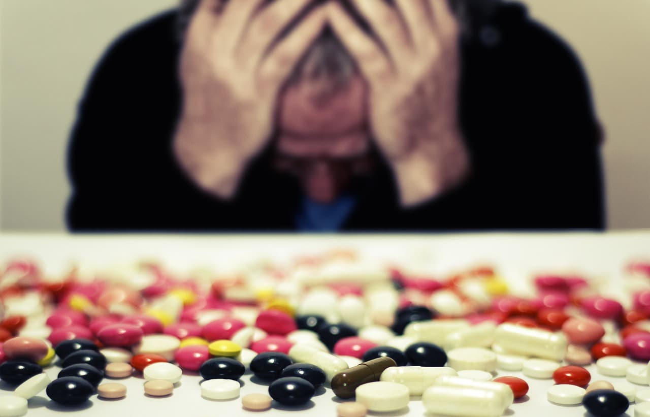 Man burn-out medicijnen